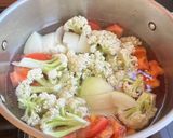 Foto del paso 1 de la receta: Crema de Coliflor con Tomate