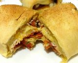 A picture of step 9 of Pillsbury Grands Sandwich Rollups.