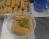 Foto langkah ke 10 dari resep Nugget ayam tnp msg anti gagal (plus fto step2).