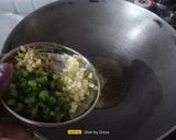A picture of step 1 of Aloo Gobhi Dry (Punjabi Style).