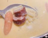 A picture of step 4 of Mac & Cheese Chowder.