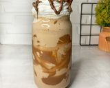 A picture of step 1 of Chocolate milkshake.