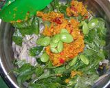 Foto langkah ke 2 dari resep Pepes Teri Basah.