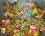 A picture of step 5 of Chicken Curry.