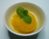 รูปขั้นตอนการทำที่ 8 ของ เชอร์เบท์มะม่วง - Mango sorbet