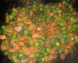 A picture of step 2 of Spicy Fried Rice.