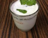 A picture of step 3 of Healthy pudina lassi with sabja.