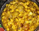 A picture of step 8 of Tori sabzi.