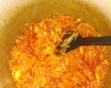 A picture of step 4 of Odia style mutton curry.