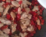 Foto del paso 4 de la receta: Cerdo agridulce con pimentón rojo