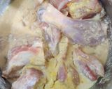 A picture of step 1 of Chicken curry.