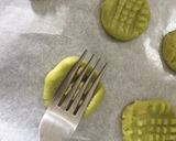 Foto langkah ke 4 dari resep Almond Matcha Cookies.