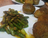 Foto del paso 5 de la receta: Espárragos verdes y ajetes tiernos al estilo esparragado