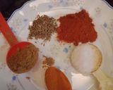 A picture of step 8 of Chatpata qeema katakat.