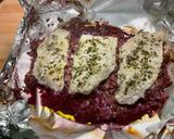 Une image de l'étape 9 de Filets de julienne aux carottes violettes, herbes et citron.