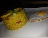 Soyayyar shinkafa mai kori da half-fried Eggmatakin girki9 hoto