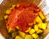 A picture of step 2 of Mango Pickle.