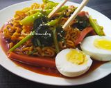 Foto langkah ke 4 dari resep Mie Nyemek Saus Gochujang (Anti ribet).