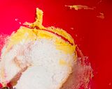A picture of step 2 of Mini butter cookies #Christmasgift.