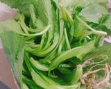 Hình bước làm 1 của món Canh cải xanh nấu cá lóc