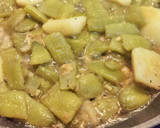 Foto del paso 1 de la receta: Judía Verde salteada, Huevo frito y Panceta