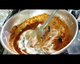 A picture of step 4 of Paneer Masala.