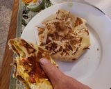 A picture of step 14 of Taco Wrap Supreme (crunchy).