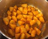 Foto del paso 7 de la receta Patatas estofadas con lentejas al curry