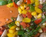 A picture of step 4 of Veg Lasagna.