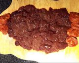 Foto del paso 1 de la receta: Salpicón caliente de hígado y chorizo (Indios y Mulatas)