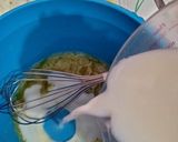 Foto langkah ke 3 dari resep Bakwan panggang/teflon dengan fermipan.