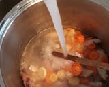 Zöldborsó leves csirkeszárnnyal recept fázis 5 fotója