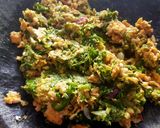 Foto langkah ke 5 dari resep Tempe ulek sambal cabe hijau.