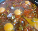 Foto del paso 5 de la receta: Judía verde con tomate y huevo 🤤