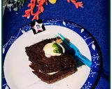 A picture of step 3 of Microwave decadent walnuts brownie cake.