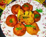 क्रिस्पी फ्राइड मैगी बॉल्स (crispy fried maggi balls recipe in Hindi) रेसिपी चरण 15 फोटो