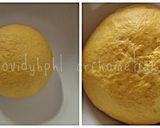 Foto langkah ke 2 dari resep Eggless Pumpkin Donut.