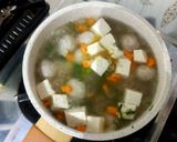 Foto langkah ke 7 dari resep MPASI 1+ atau menyesuaikan Tekstur || Sup Bakso Ikan.