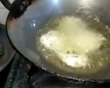 A picture of step 7 of Sabudana vada.