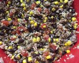 A picture of step 4 of Easy Crockpot Mexican Taco Casserole.