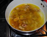 A picture of step 7 of Almond stew.