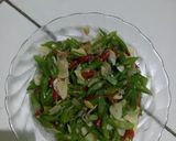 Foto langkah ke 5 dari resep Tumis buncis ebi.
