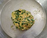 A picture of step 3 of Oats Palak - Methi Muthia.