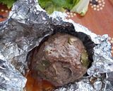 Foto del paso 4 de la receta: Bola de carne rellena 🍖