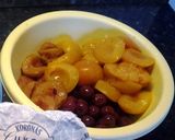 Vegyes gyümölcsleves recept fázis 2 fotója