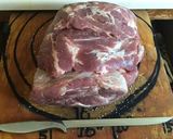 A picture of step 1 of California Farm Griddled Barbecued Pork Steaks.