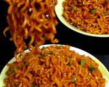 कोरियाई स्टाइल चिली गार्लिक मैगी रेसिपी चरण 6 फोटो