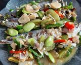 Foto langkah ke 7 dari resep Cue Kembung Cabe Ijo.