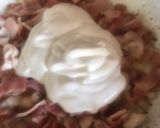 Foto del paso 5 de la receta: Macarrones con bacon, nata y guacamole!!!