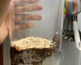 Hình bước làm 1 của món Pancake Cacao Chuối Bé Ăn Dặm BLW